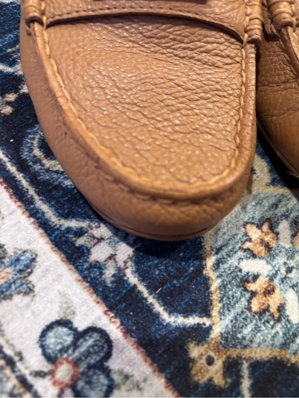 Coach pebbled leather